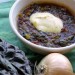 lentil soup swiss chard saffron yogurt