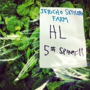 local spinach