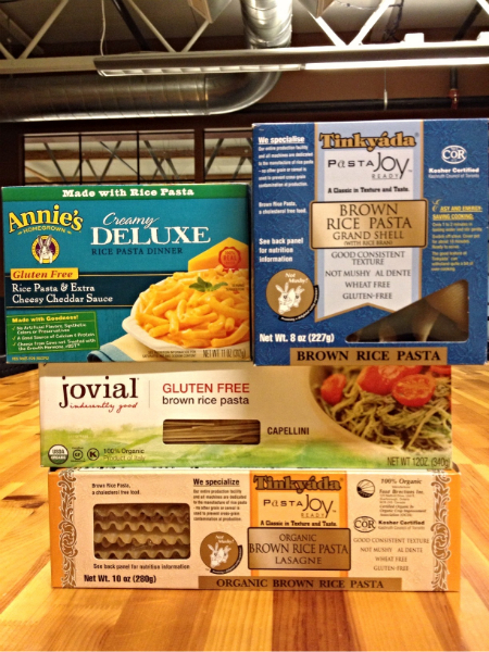 Gluten-Free Boxed Pastas from Some of our Favorite Brands