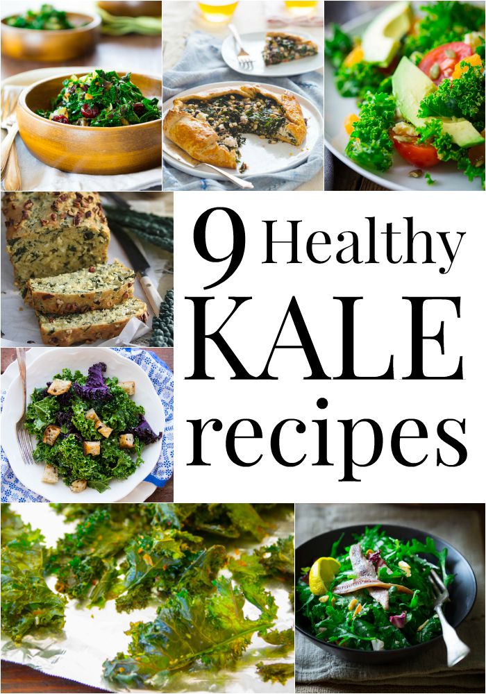 9 healthy Kale Recipes on the Healthy Liviing Blog by Taste Maker Katie Webster of Healthy Seasonal Recipes 