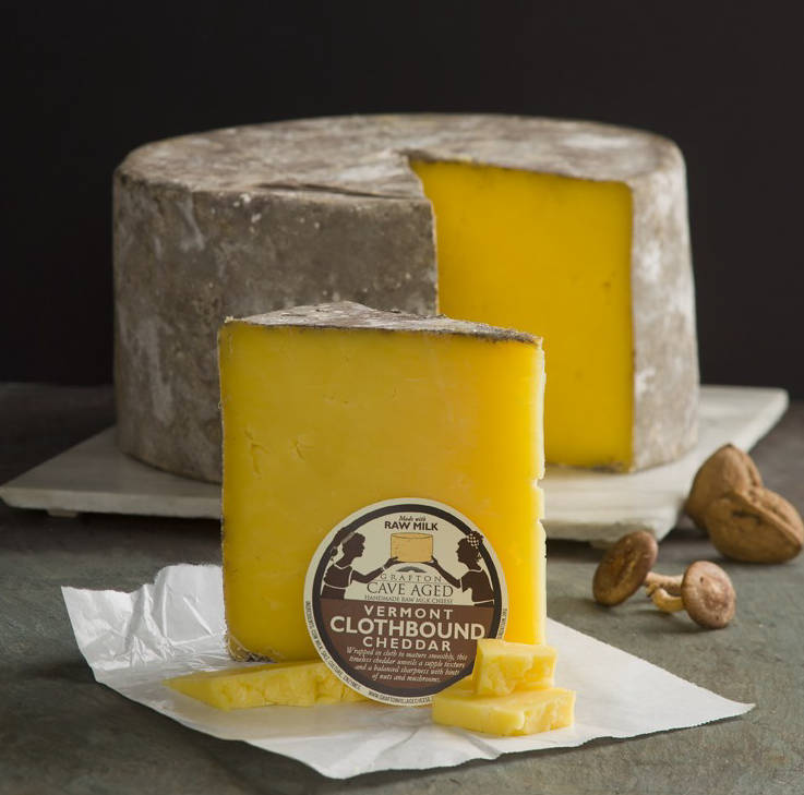 Featured Cheese of the Week Cave Aged Clothbound Cheddar from Grafton