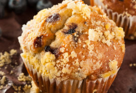 Blue Berry Maple Oat Muffin