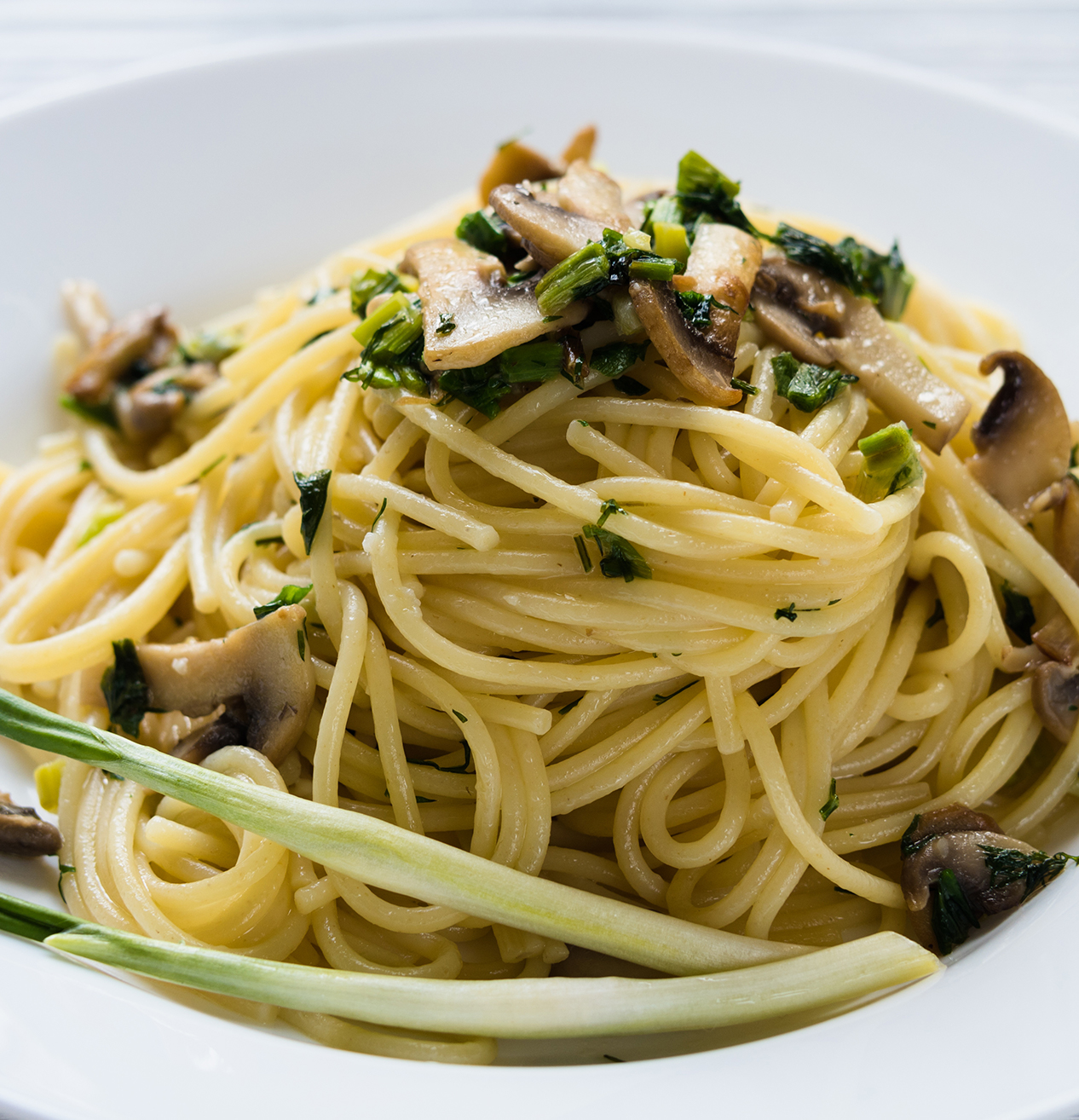 Shiitake Carbonara - Healthy Living