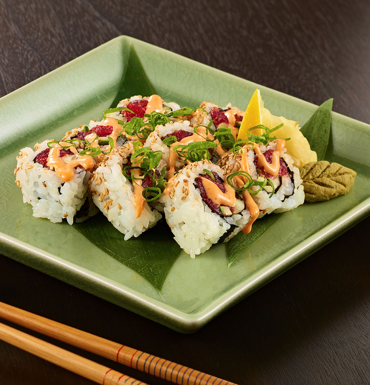 Spicy Tuna Roll (White Rice) - Healthy Living Market & Café