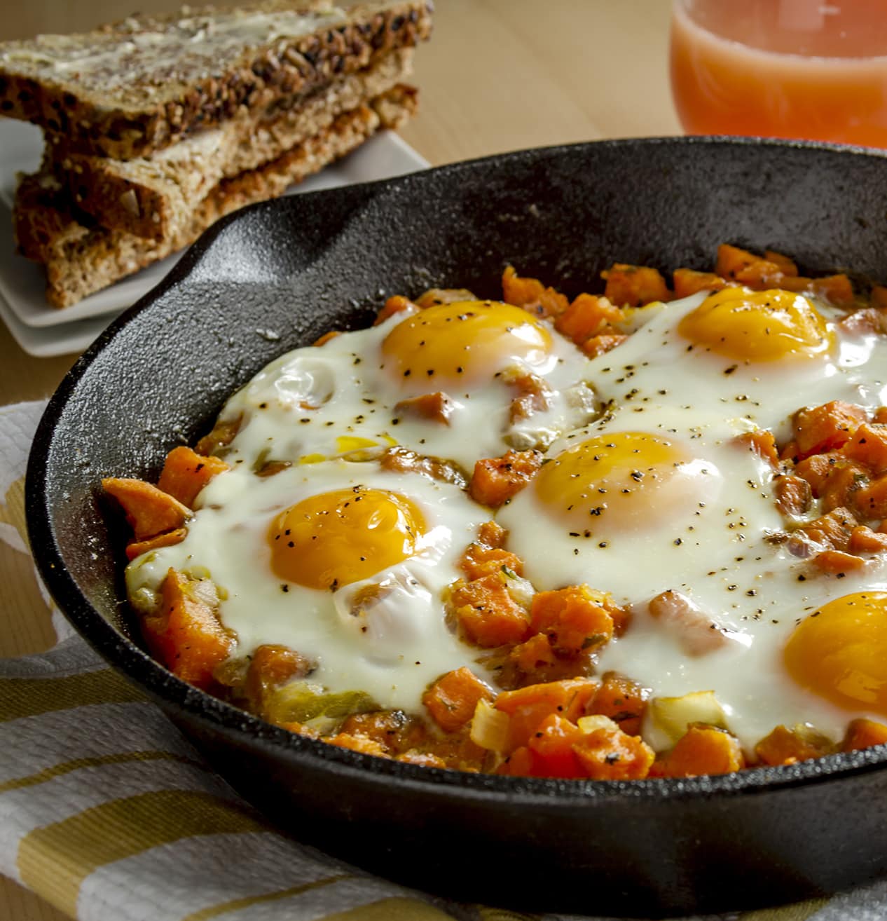 Super-Fast Sweet Potato Hash - Healthy Living