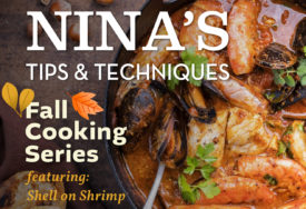 Ninas Tips Fall Cooking Shrimp Week 42 Blog Post