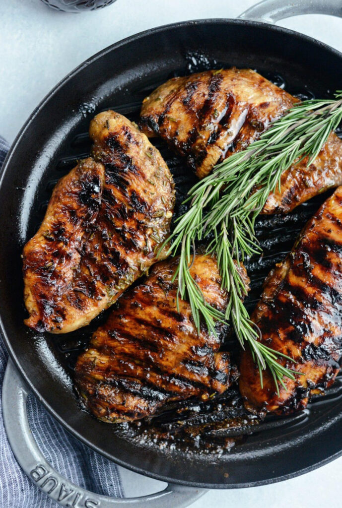 Balsamic Herb Grilled Chicken
