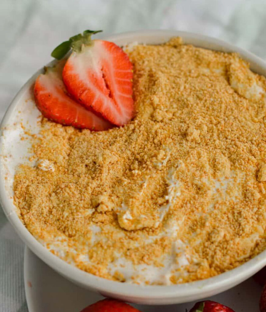 Protein-Packed “Cheesecake” Dip