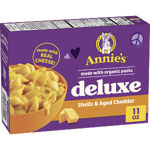 Annie's Homegrown Deluxe Aged Cheddar Mac & Cheese