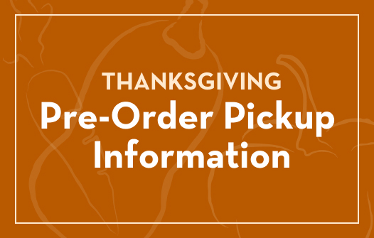Thanksgiving Pick-up is Easy!