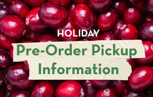 Holiday Pick-up is Easy!