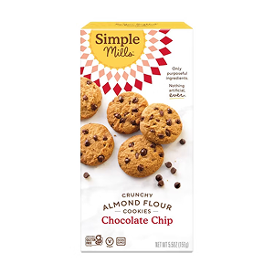 Simple Mills Gluten-Free Chocolate Chip Cookies
