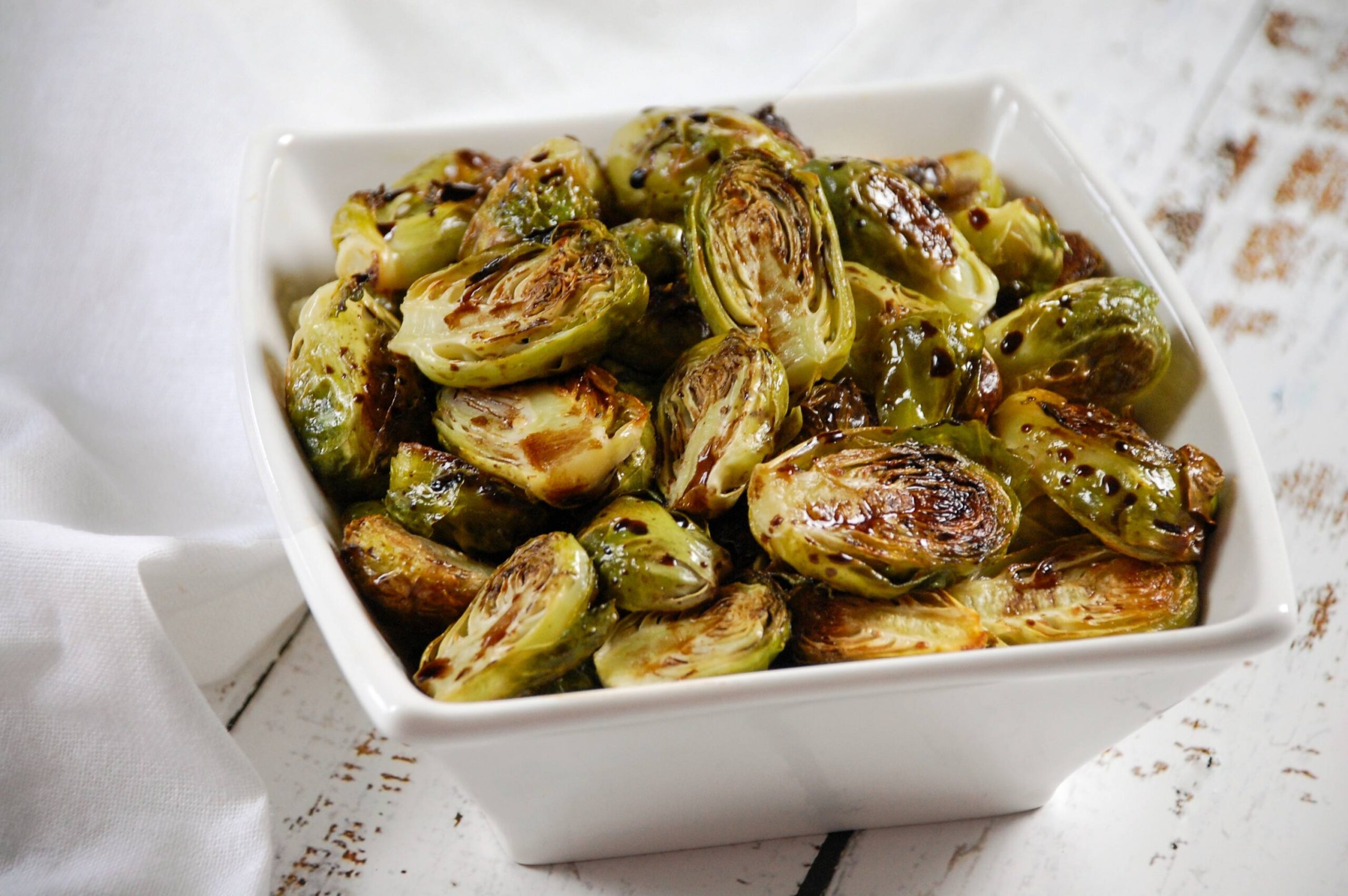 Maple Glazed Roasted Brussels Sprouts - Healthy Living