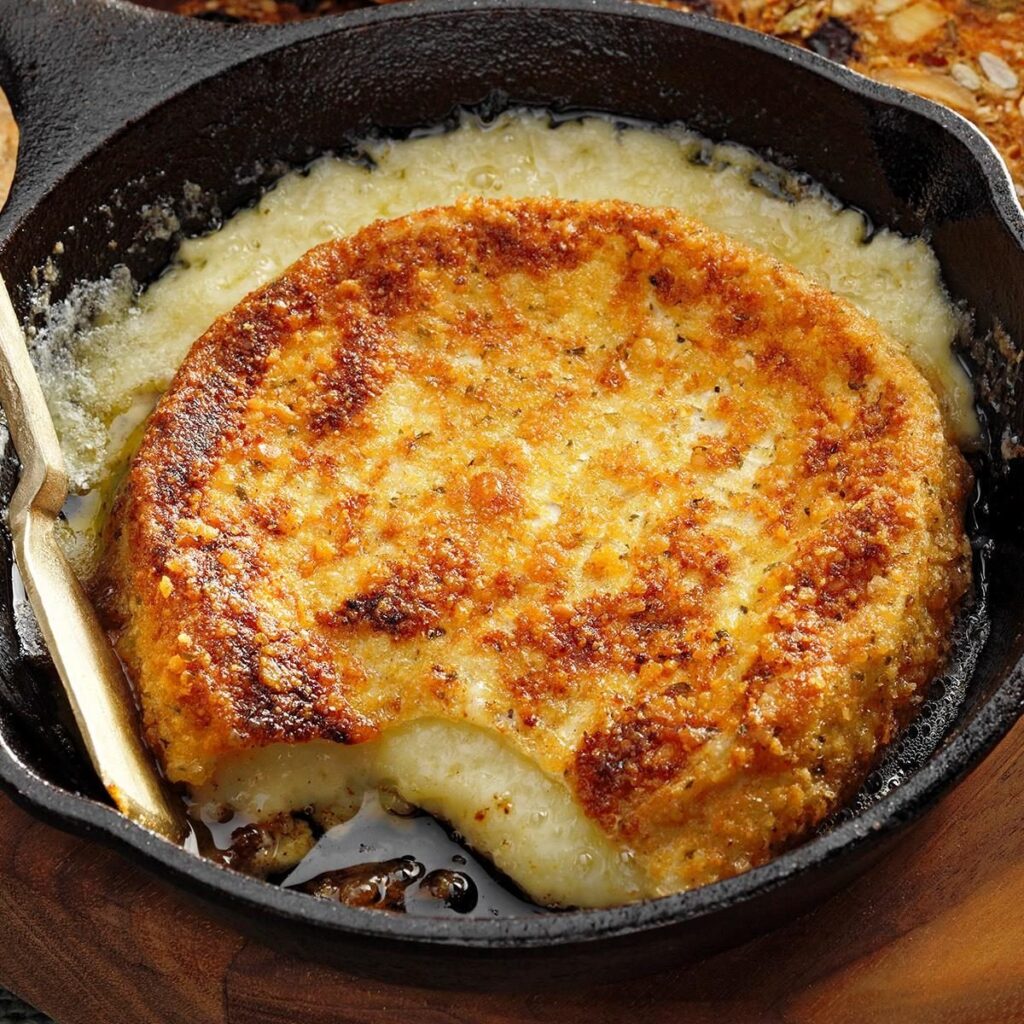 Parmesan Herb Crusted Brie