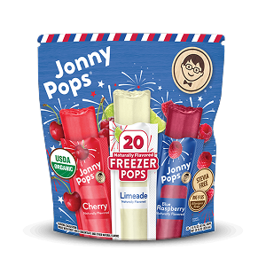Red White Blue Freezer Pops 