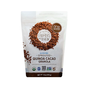 One Degree Organic Foods Sprouted Oat Cacao Granola