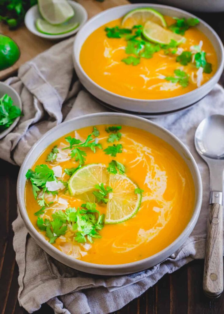 Curried Koginut Squash Soup