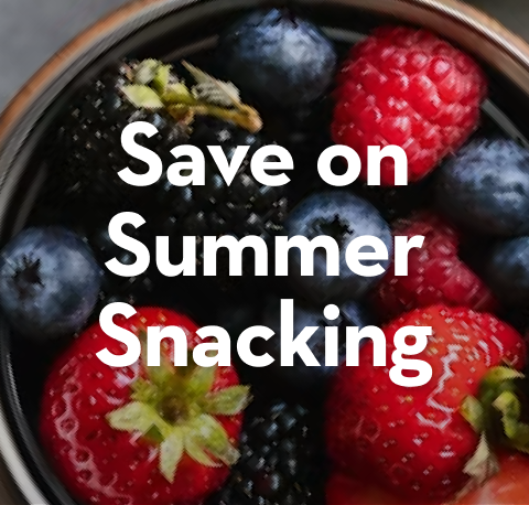 Save on Summer Snacking Banner